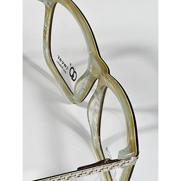 GIANNI PO WOMEN'S EYEGLASSES GP1607 53/18 140 TORTOISE/BLUE NEW DEMO - Picture 7 of 16